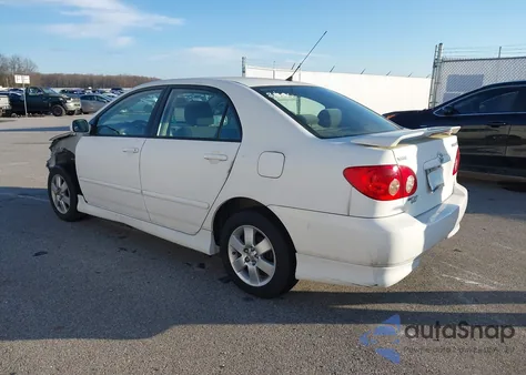 2007 Toyota Corolla S from USA, damaged, VIN 2T1BR32E57C809342